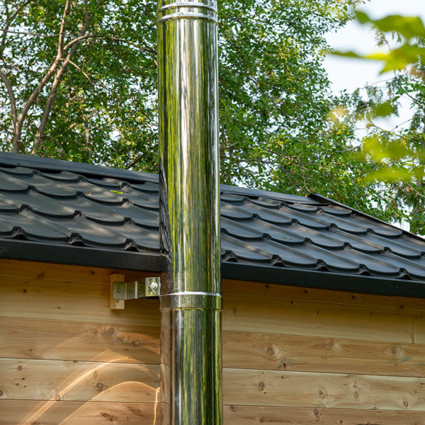 Georgian Cabin Sauna with Changing Room