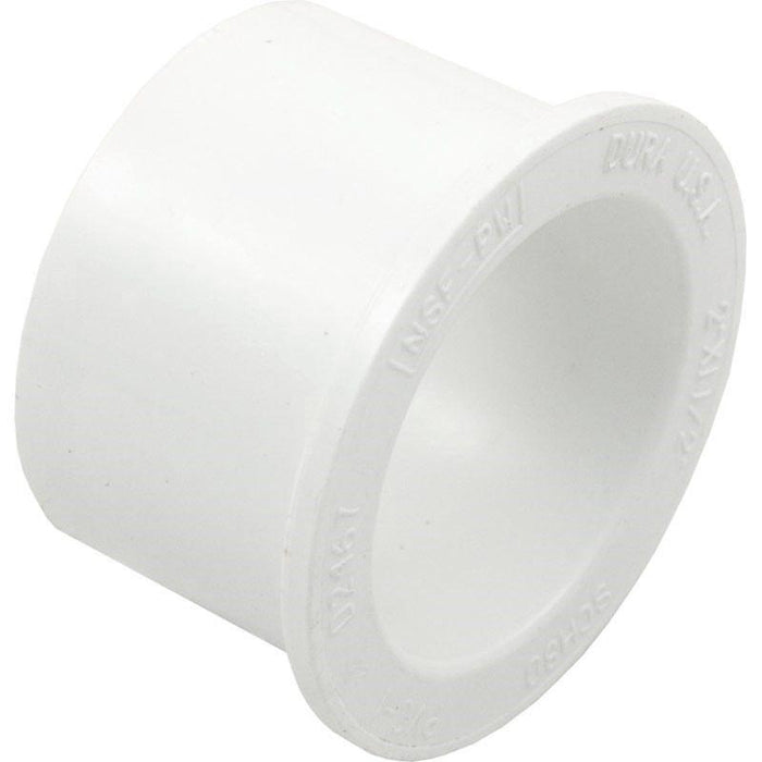 White PVC Reducer Bushing - 2 Spigot x 1.5 Slip for Hot Tub Pumbing —  Pool Store Canada